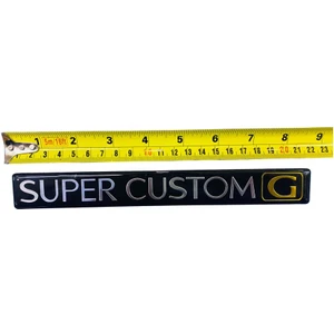 Etiketçilere Süper Custom Oto Arma Yazı 1 Adet