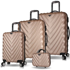 My Valice Lotus Abs 4'lü Travel Valiz Seti Gold