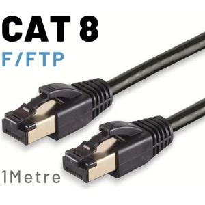 1 Metre Cat8 Kablo F/ftp Lszh Ethernet Network Lan Ağ Kablosu
