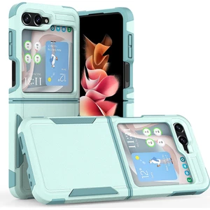 Samsung Galaxy Z Flip 5 Halkalı Darbeye Dayanıklı Telefon Kılıfı (Yurt Dışından)