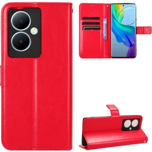 Vivo Y36 Deri Cüzdan Telefon Kılıfı (Yurt Dışından)