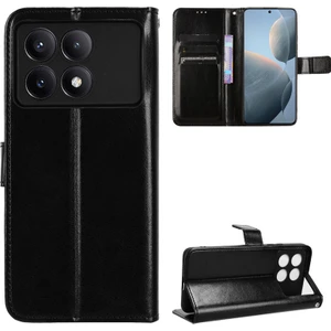 Xiaomi Mi Poco X6 Pro Deri Cüzdan Telefon Kılıfı (Yurt Dışından)