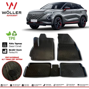 Chery Omoda Paspas 2022 Sonrası 3D Havuzlu Wöller Paspas
