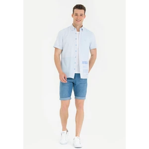 U.S. Polo Assn. Erkek Açık Mavi Şort (Jean) 50264296-DN0021