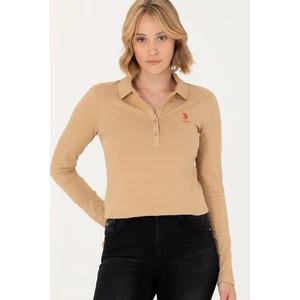 U.S. Polo Assn. Kadın Kum Sweatshirt 50271573-VR085