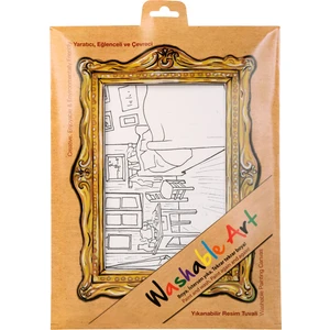 Akademi Çocuk Funny Mat Washable Art (Yıkanabilir Tuval) Vincent Van Gogh -Arles De Oda