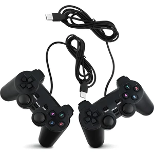 Tüm Windows Serisine Uyumlu USB Bilgisayar Oyun Kolu Gamepad 2 Li Set Analog Titreşimli Garantili