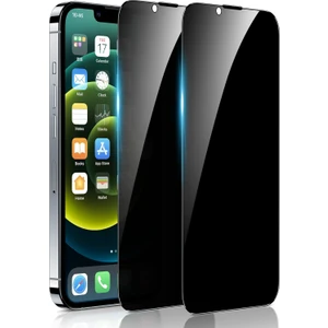 M.TK Moveteck Apple Iphone 13 Pro Max Uyumlu Hayalet Ekran Koruyucu Cam 5d Privacy Yandan Görünmez Gizlilik Sağlayan Ekran Koruyucu Camı Tam Kaplar