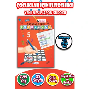 Çocuklar İçin Zeka & Dikkat Güçlendiren Futoshiki - Yeni Nesil Japon Sudoku