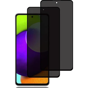 M.TK Moveteck Samsung Galaxy A72 Uyumlu Hayalet Ekran Koruyucu Cam 5d Privacy Yandan Görünmez Gizlilik Sağlayan Ekran Koruyucu Camı Tam Kaplar