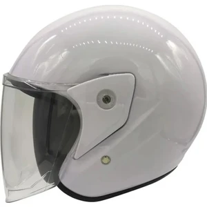 Pro Helmets F022 Yarım Motosiklet Kaskı Parlak Siyah