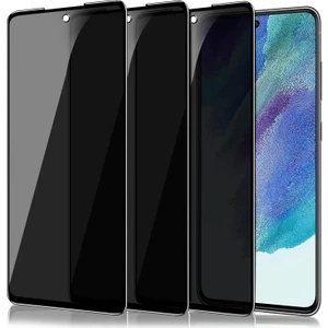 M.TK Moveteck Samsung Galaxy S21 Fe Uyumlu Hayalet Ekran Koruyucu Cam 5d Privacy Yandan Görünmez Gizlilik Sağlayan Ekran Koruyucu Camı Tam Kaplar