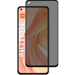 M.TK Moveteck Xiaomi Mi 11 Lite Uyumlu Hayalet Ekran Koruyucu Cam 5d Privacy Yandan Görünmez Gizlilik Sağlayan Ekran Koruyucu Camı Tam Kaplar