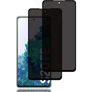 M.TK Moveteck Samsung Galaxy S20 Fe Uyumlu Hayalet Ekran Koruyucu Cam 5d Privacy Yandan Görünmez Gizlilik Sağlayan Ekran Koruyucu Camı Tam Kaplar