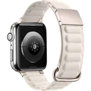 Psgt apple Için Uyumlu Bant IZLE42-44-45-49MM Seri 1-9 Ultra1/2 -Deri Döngü Manyetik Katı Manyetık Deri