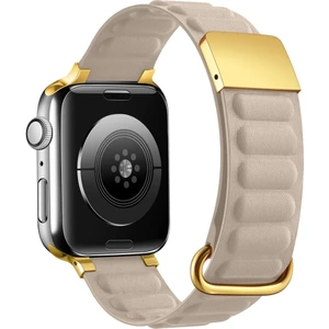 Psgt apple Için Uyumlu Bant IZLE42-44-45-49MM Seri 1-9 Ultra1/2 -Deri Döngü Manyetik Katı Manyetık Deri