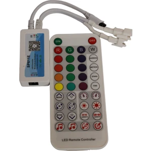 Hazar Led SP611E Adreslenebilir Argb Pixel LED Kontrolcü Bluetooth Müzik Denetleyicisi WS2811-WS2812