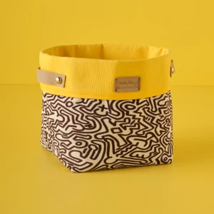 Bella Maison Keith Haring Cartoon Organizer Sepet (22X18 Cm)
