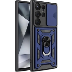 Samsung Galaxy S24 Ultra Kılıf Impact Resistant Lacivert
