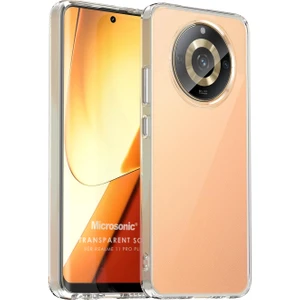 Realme 11 Pro+ Kılıf Transparent Soft Şeffaf