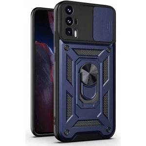Xiaomi Poco F5 Pro Kılıf Impact Resistant Lacivert