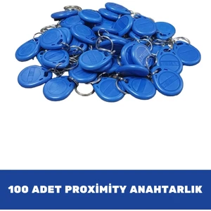 Manyetik Anahtarlık Tag 100 Adet - Göstergeç Proximity Tag