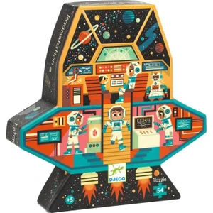 Dekoratif Puzzle 54 Parça - Space Station