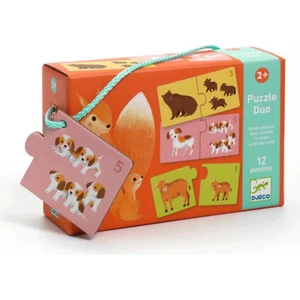İkili Puzzle - Baby Animals