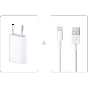 Beyaz Iphone Orjinal USB Kablo 5 5s 6 6s 7 8 Plus x Uyumlu Şarj Aleti Cihazı Adaptör