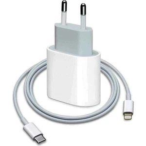 Macbook Ipad Iphonex / 12 - Mini Uyumlu 20W Adaptör Kablo Usb-C Pd Hızlı Şarj Aleti