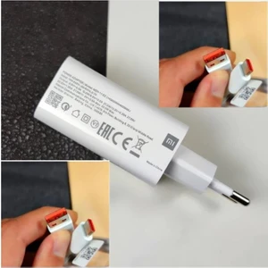 Xiaomi Orjinal 33 Watt Hızlı Şarj Aleti Başlık+Kablo Set Xiaomi 33W Mdy 11 Ez
