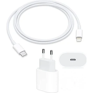 iPhone Tüm Serilerle Uyumlu Hızlı Şarj Aleti Iphone 11/12 / 13 / Pro/pro Max ve Tüm iPhone Serileri ile Uyumlu Şarj Seti