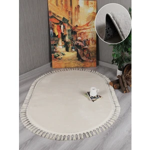 My Evilla Modern Dekoratif Örgü Saçaklı Simirna  Peluş  Halı Yolluk