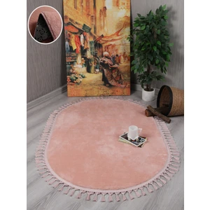 My Evilla Modern Dekoratif Örgü Saçaklı Simirna  Peluş  Halı Yolluk