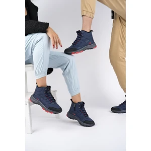 Izland Unisex Garantili Trekking Outdoor Bağcıklı Yandan Fermuarlı Kışlık Bot