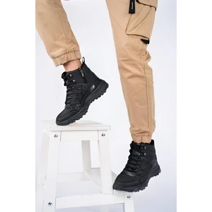 Izland Unisex Garantili Trekking Outdoor Bağcıklı Yandan Fermuarlı Kışlık Bot