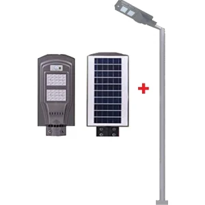 Tekno Solen Güneş Enerjili Aydınlatma Lambası 120W + 3m. Lamba Direği