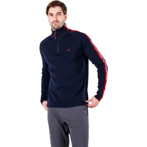 Noyan Yarım Fermuarlı Yün Erkek Kazak