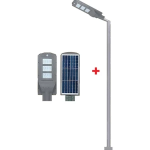 Tekno Solen Solar Aydınlatma Lambası 180W + 3m. Lamba Direği