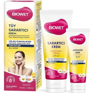 Bıowet Tüy Sarartıcı Krem Tüm Ciltler 100 ml