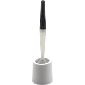 Deterjan Hazneli Tuvalet Firçası - Beyaz