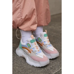 Kadın Ortopedik Taban Fileli Sneaker Günlük Spor Ayakkabı SLZ00028