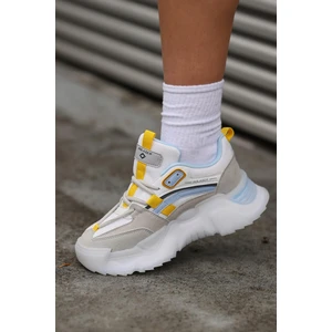 Kadın Ortopedik Taban Fileli Sneaker Günlük Spor Ayakkabı SLZ00028