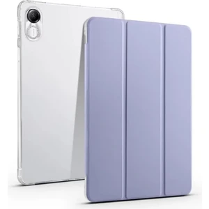 M.TK Moveteck Huawei Honor Pad 8 11.5 Inç Uyumlu Tablet Kılıfı Akıllı Smart Uyku Modlu Katlanabilir Arkası Renkli Kapaklı Standlı Kılıf