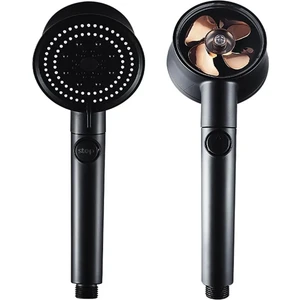 Azize Home Turbo Fan Pervaneli 5 Fonksiyonlu Star Stop Su Tasarruflu Pervaneli Duş Başlığı