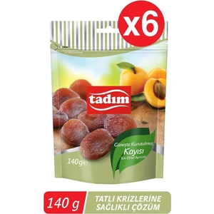 Gün Kurusu Kuru Kayısı 140 gr x 6 Adet