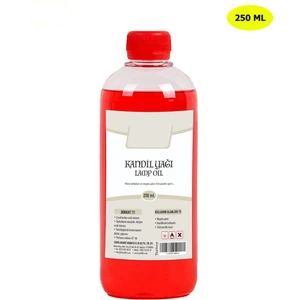Dünya Magnet, Kırmızı Kandil Yağı, 250 ml, Kokusuz, Dumansız, Iç Mekan, Gaz Lambası Sıvısı