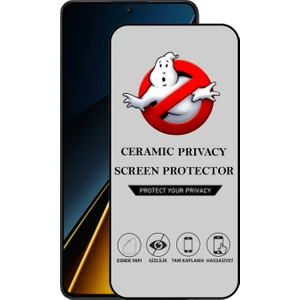 Caseart Xiaomi Poco X6 Tam Kaplayan Parlak Seramik Nano Esnek Hayalet Ekran Koruyucu