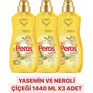 Konsantre Yumuşatıcı Yasemin&neroli Çiçeği 1440 ml x 3 Adet