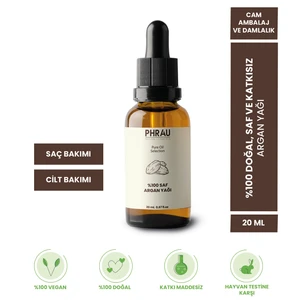 %100 Saf ve Doğal Argan Yağı 20 ml